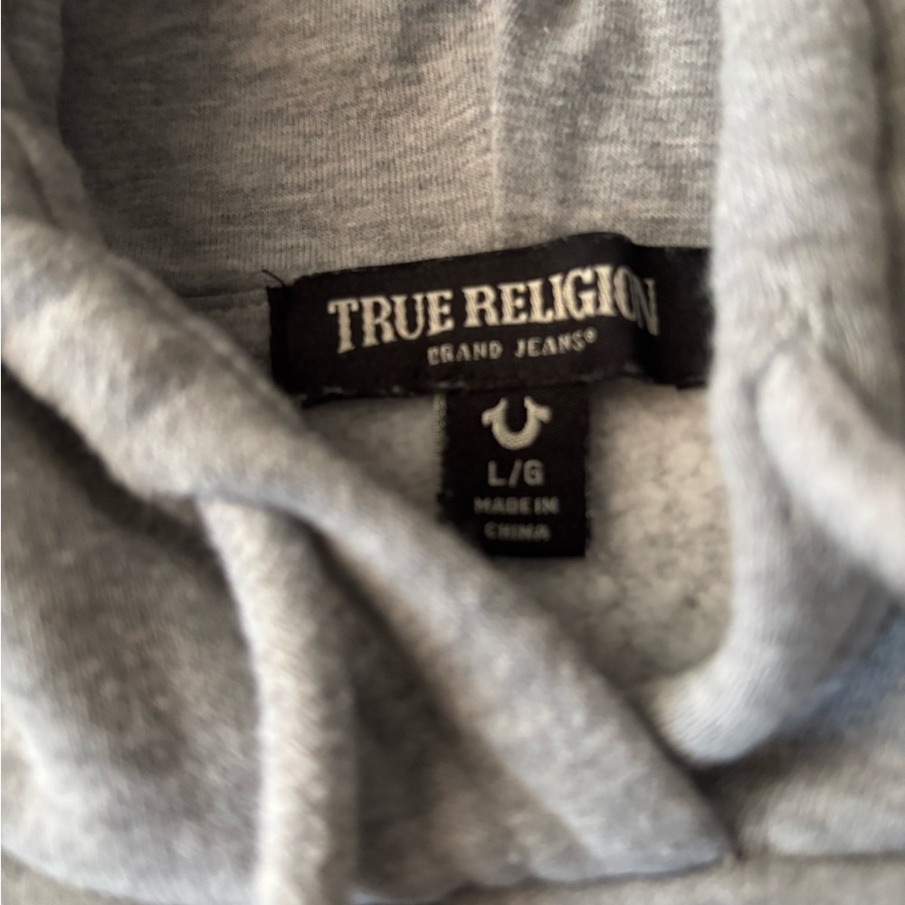 True Religion Gray Hoodie